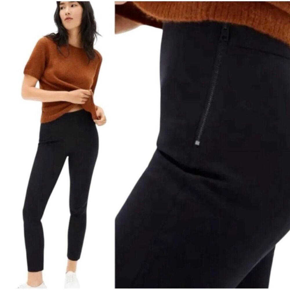 Everlane Black The Work Slim Leg Ankle Dress Pants Women’s 4